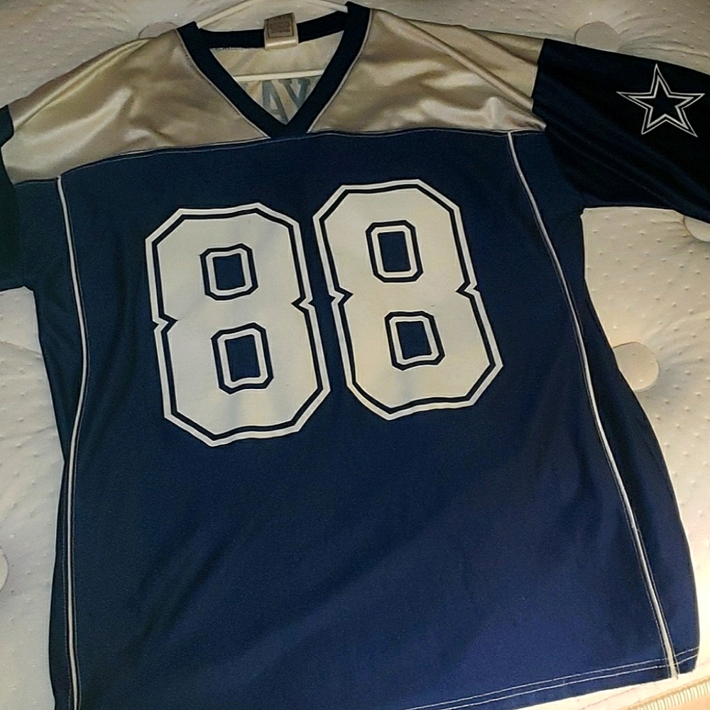 Dallas Cowboys Jersey,NFL team apparel, Large, Blue